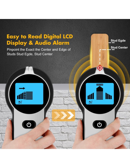 Buscador de Estudio FOLAI TH Escáner 5 en 1 LCD Azul