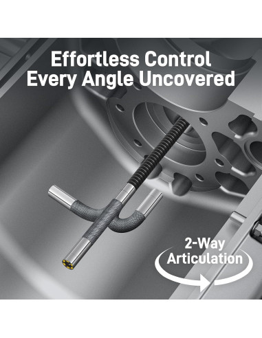 Borescopio Articulado Teslong TD300P 5.5mm con Luz LED