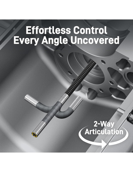 Borescopio Articulado Teslong TD300P 5.5mm con Luz LED