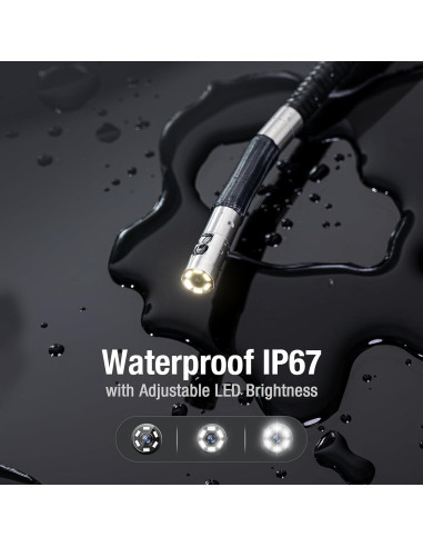 Borescopio Articulado Teslong TD300P 5.5mm con Luz LED