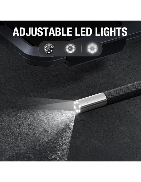 Borescopio Articulado Teslong TD300P 5.5mm con Luz LED