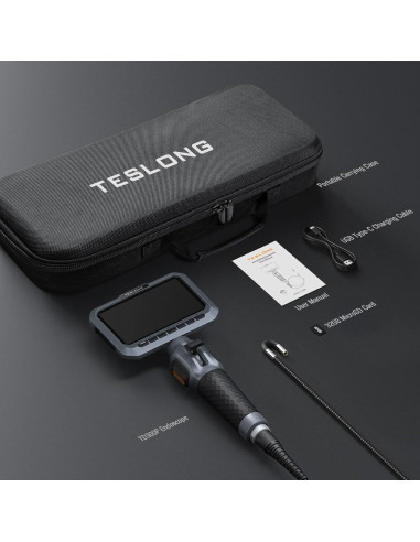 Borescopio Articulado Teslong TD300P 5.5mm con Luz LED