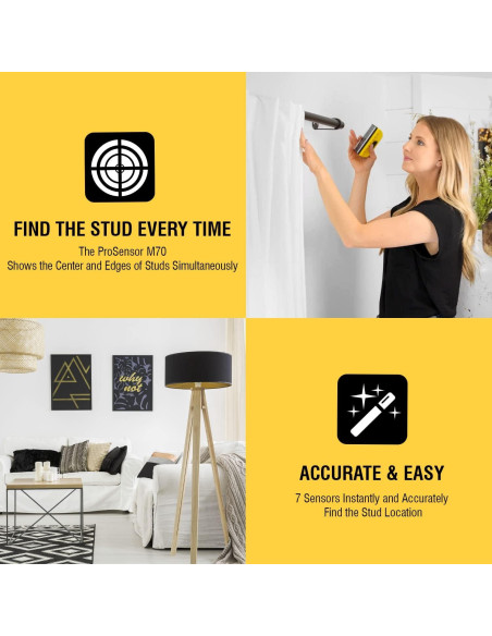 Buscador de Estudio Franklin Sensors ProSensor M70 7 Sensores
