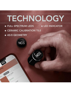NCS Colourpin II Lector de Color Bluetooth Compacto 2