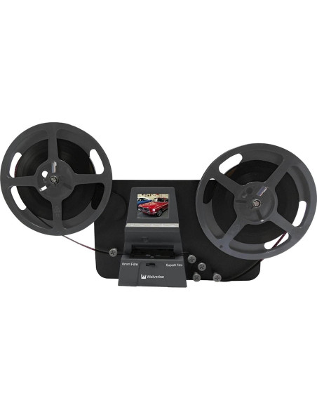 Digitalizador de Películas Wolverine Pro 8mm y Super 8 a MP4