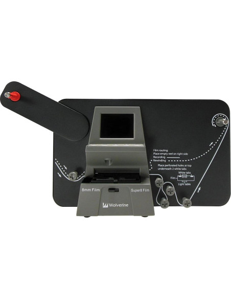 Digitalizador de Películas Wolverine Pro 8mm y Super 8 a MP4