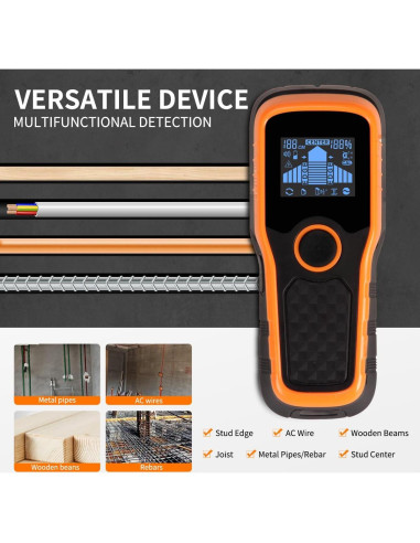 Buscador de Estudio DMITER TH810 6 en 1 Pantalla LCD