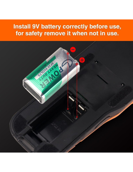 Buscador de Estudio DMITER TH810 6 en 1 Pantalla LCD