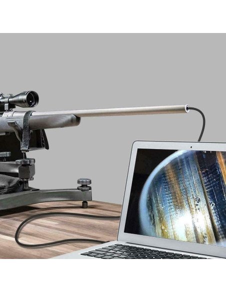 Cámara de limpieza de cañones Teslong para rifles calibres .20+