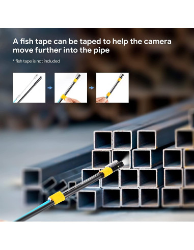 Cámara de Inspección DEPSTECH DS520 Triple Lente 15m