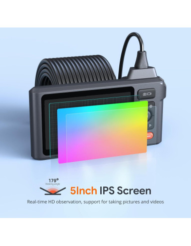 Cámara de Inspección DEPSTECH DS520 Triple Lente 15m