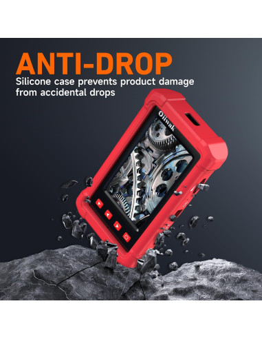 Cámara Endoscópica Oiiwak 3.9mm HD Pantalla 4.3" IP68