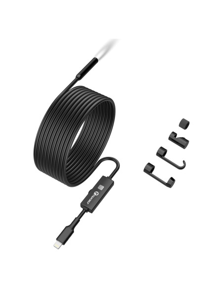 Endoscopio T TAKMLY para iPhone HD 2MP IP67 5m LED Endoscopio T TAKMLY para iPhone HD 2MP IP67 5m LED