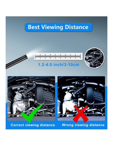 Endoscopio T TAKMLY para iPhone HD 2MP IP67 5m LED