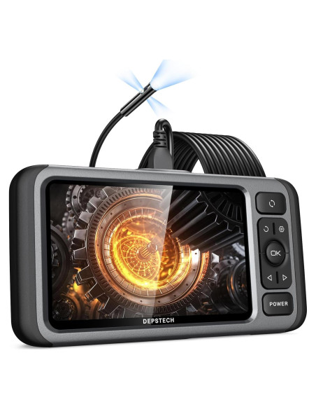 Borescopio DEPSTECH DS560 Triple Lente 1080P HD 5" IP67