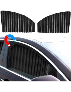Cortina de Sombra Magnética Ovege para Ventana Lateral Auto 2pcs 2