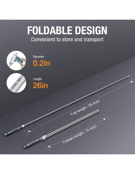 Borescope Rifle Teslong NTG200H 0.51 cm Enfoque Manual