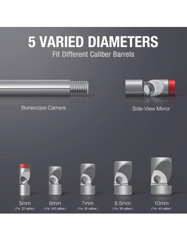 Borescope Rifle Teslong NTG200H 0.51 cm Enfoque Manual