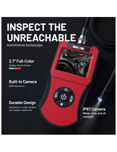 Cámara de Inspección Innova 3380 con Luz LED 6,86 cm