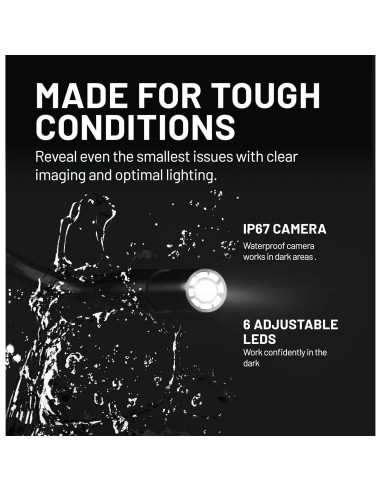 Cámara de Inspección Innova 3380 con Luz LED 6,86 cm
