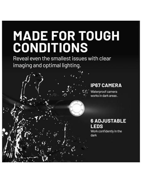 Cámara de Inspección Innova 3380 con Luz LED 6,86 cm