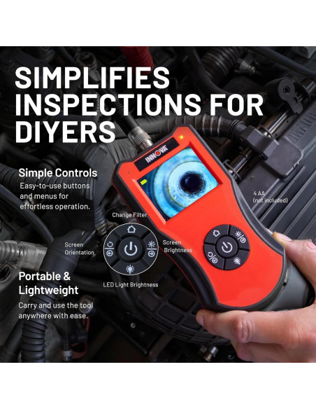 Cámara de Inspección Innova 3380 con Luz LED 6,86 cm