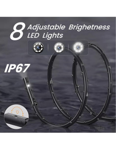 Cámara Endoscopio Doble Lente Pemamnov 1920P 5m IP67 2