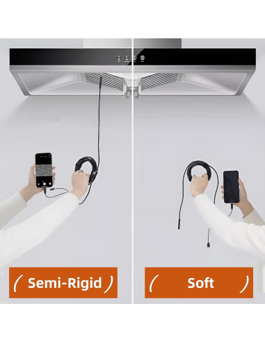 Cámara Endoscopio Doble Lente Pemamnov 1920P 5m IP67