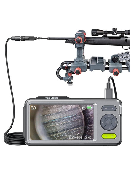 Borescope Teslong 5" con Cámara para Rifles y Limpieza
