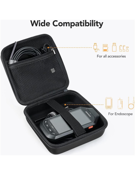 Funda Dura DEPSTECH para Endoscopio 17.3x8.7cm Negra