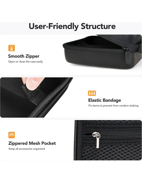 Funda Dura DEPSTECH para Endoscopio 17.3x8.7cm Negra