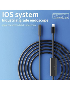 Cámara Endoscópica LUKZATEN 1920P para iPhone 14/13/12/11 2