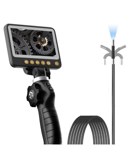 Endoscopio Articulado Dearsee ZX2-D1 con Luz y Zoom 8X Endoscopio Articulado Dearsee ZX2-D1 con Luz y Zoom 8X