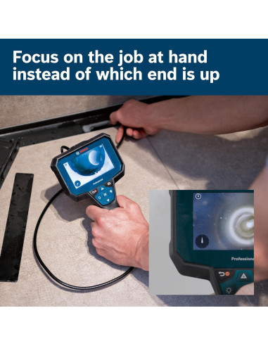 Cámara de Inspección BOSCH GIC4-23C 5m con Luz LED Ajustable