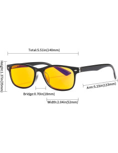 Gafas de lectura Suertree 95% Anti Luz Azul 1.0x 2