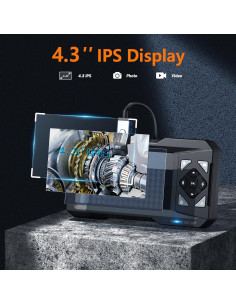 Endoscopio Industrial Hayve 4.3" HD IP67 5m con LED 2