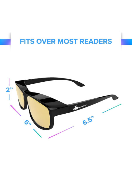 Gafas Bloqueadoras de Luz Azul DefenderShield Ámbar 50%