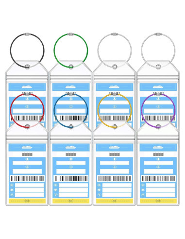 Soportes de Etiquetas de Equipaje NCL XIANGXING 8 Pcs Resistentes
