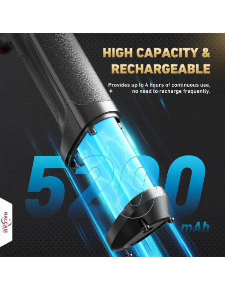 Cámara Borescopio Articulada Ralcam 6mm 360 con Luz LED