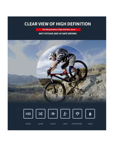 Gafas de Conducción Nocturna - Polarizadas Amarillas