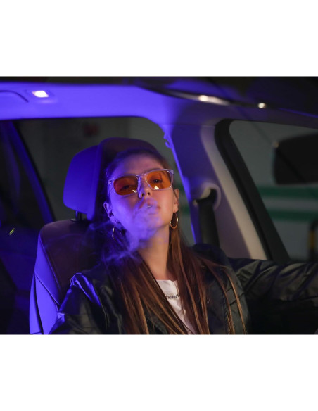 Gafas de Conducción FEISEDY Lentes Amarillas UV Protección