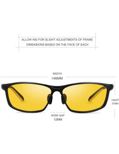 Gafas de Conducir Nocturna Soxick Antirreflejo UV400 2