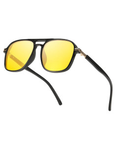 Gafas de Conducción Nocturna SIPHEW Polarizadas Amarillas