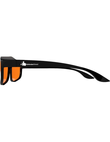 Gafas Bloqueadoras de Luz Azul DefenderShield Naranjas