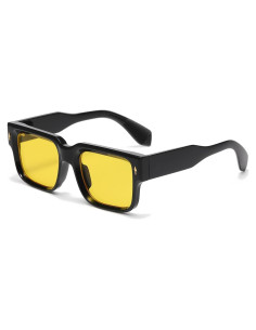 Gafas de sol HJSTES cuadradas retro UV400 para unisex