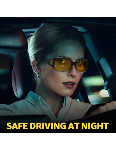 Gafas de Visión Nocturna Myiaur Amarillas Polarizadas