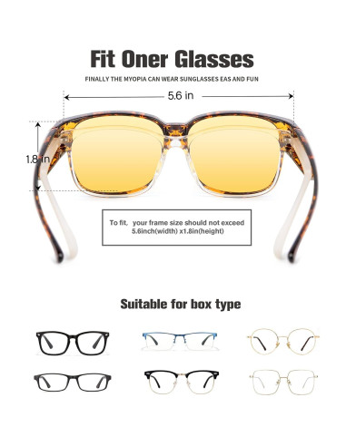 Gafas de Visión Nocturna BIRCEN Antideslumbrantes para Conducir