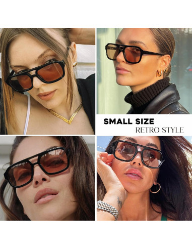 Gafas de sol aviador Mosanana MS52362 para mujeres estilo retro