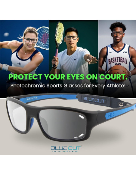 Gafas Deportivas BLUE CUT con Lentes Fotocromáticos UV400
