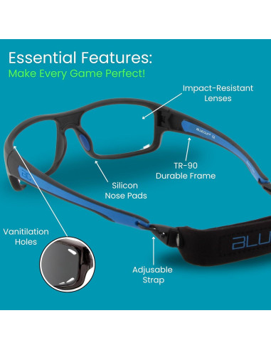 Gafas Deportivas BLUE CUT con Lentes Fotocromáticos UV400